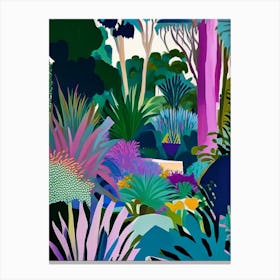 The Royal Botanic Garden, Cranbourne, Australia Abstract Still Life Canvas Print