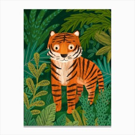 Jungle Tiger Canvas Print