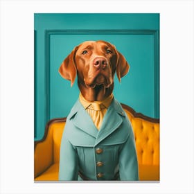 A Labrador Retriever Dog 7 Canvas Print