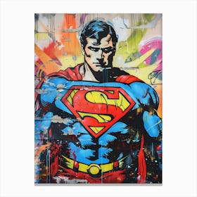 Superman Canvas Print