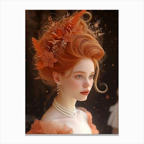 Victorian Girl Canvas Print