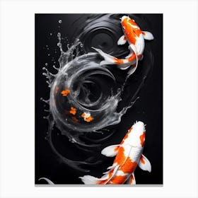 Koi Fish Canvas Print