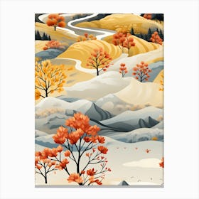 Autumn Landscape Canvas Print