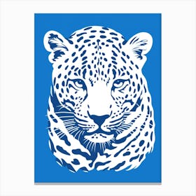 Leopard Head 1 Canvas Print