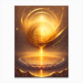 Golden Light Canvas Print