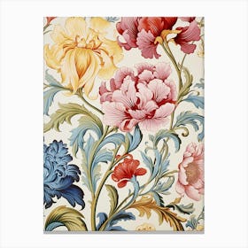 Floral Wallpaper 176 Canvas Print