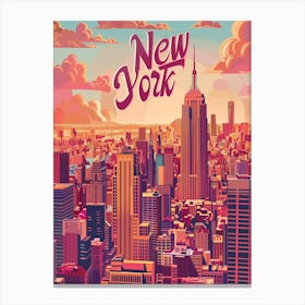 New York City 4 Canvas Print