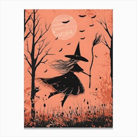 Witch In The Woods 4 Canvas Print