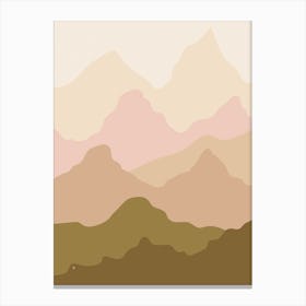 Morning Mountains Canvas Print