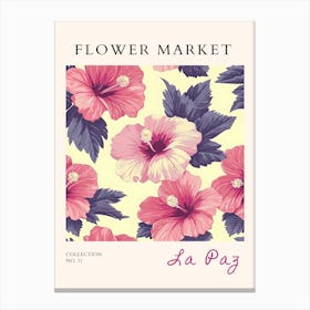 Flower Market 86 Canvas Print