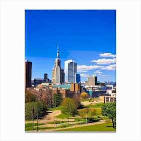 Akron  Photography Canvas Print