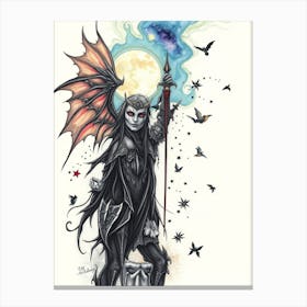 Demon 2 Canvas Print