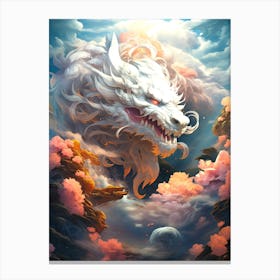 Dragon In The Sky 3 Canvas Print
