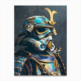 Stormtropper As A Vintagepunk Samurai 16 Canvas Print