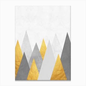 Scandinavian mountains 3 Canvas Print