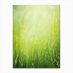 Grassy Field Canvas Print