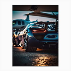 Porsche 918 Supercar Canvas Print