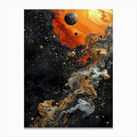 Abstract universe Canvas Print