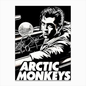 Arctic Monkeys alex turner Canvas Print