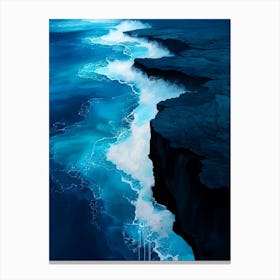 Ocean Cliffs Canvas Print