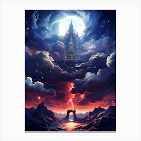 Castle In The Sky 15 Canvas Print
