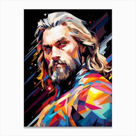 Hero Popart 1 Canvas Print