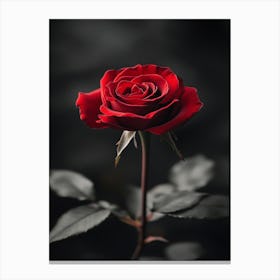 Dark Rose 166 Canvas Print