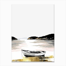 Boat In The Water 7 Canvas Print