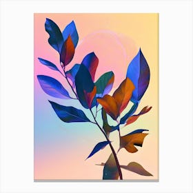 Abstract Leaves 12 Canvas Print