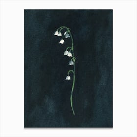 Courage To Remember Lily Of The Valley  Canvas Print