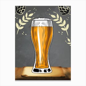 Good Beer Canvas Print