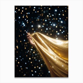 Golden Starry Sky Toile