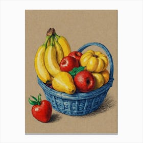 Fruit Basket 1 Canvas Print