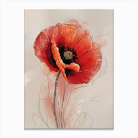 Poppy Canvas Print Canvas Print