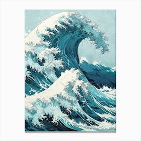 Great Wave Off Kanagawa Canvas Print