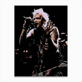 Sum 41 band music Deryck Whibley Canvas Print