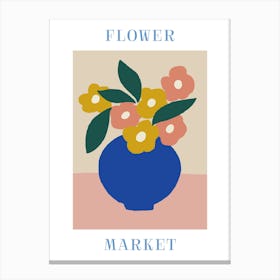 Flower Market 33 Canvas Print