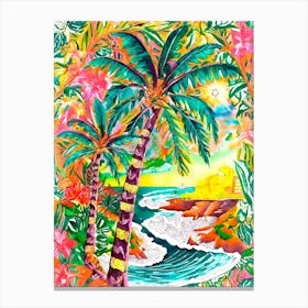 Hawaiian Sunset Canvas Print