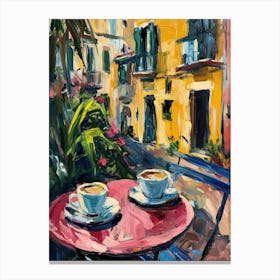 Naples Espresso Made In Italy 1 Canvas Print