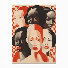 'Black Women' Canvas Print