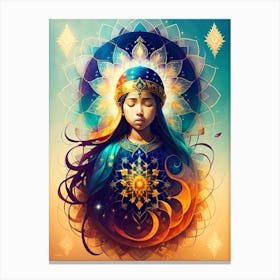 Yogi holy 1 Canvas Print