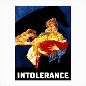 Intolerance Love S Struggle Throughout The Ages (1916) Canvas Print