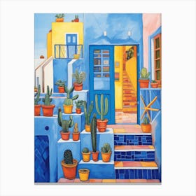 Cactus House Canvas Print