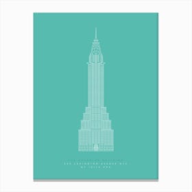The Chrysler Building Canvas Print