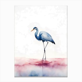 Blue Heron Canvas Print