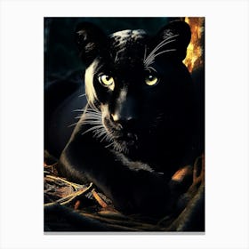 Wild Animal Creative Portrait 170 Canvas Print