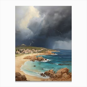 Stormy Seas.9 Canvas Print