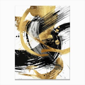 Abstract Gold Canvas Print 1 Canvas Print