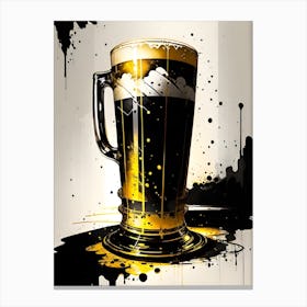 Beer Mug Canvas Print