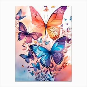 Butterfly Painting 2 Canvas Print